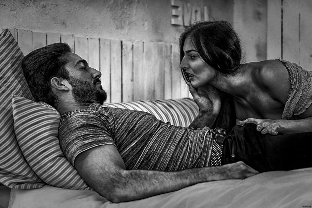25P Lovemaking in black and white - 15