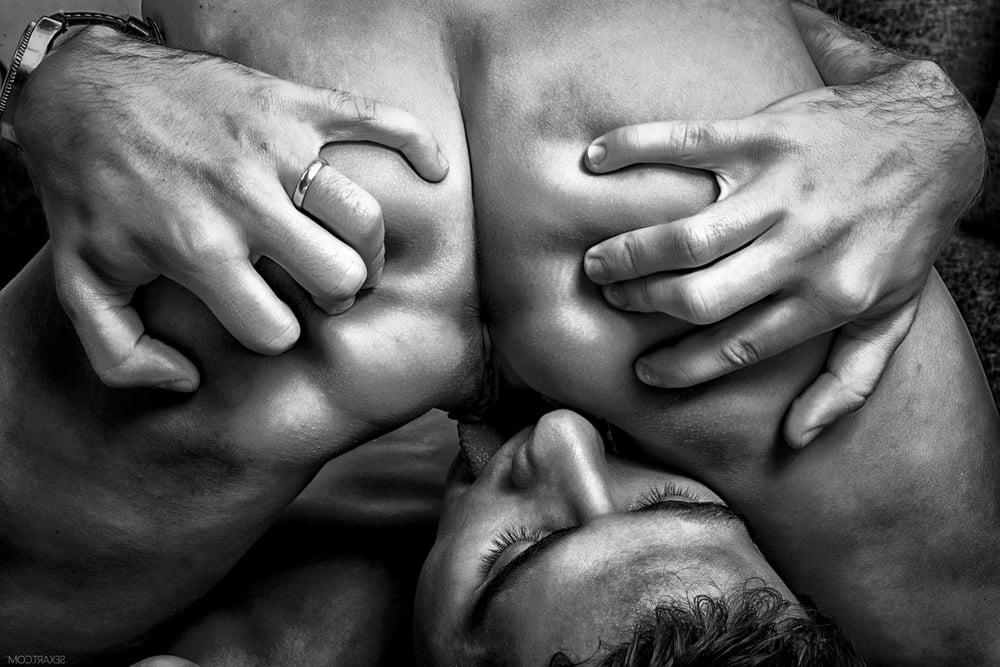 25P Lovemaking in black and white - 11