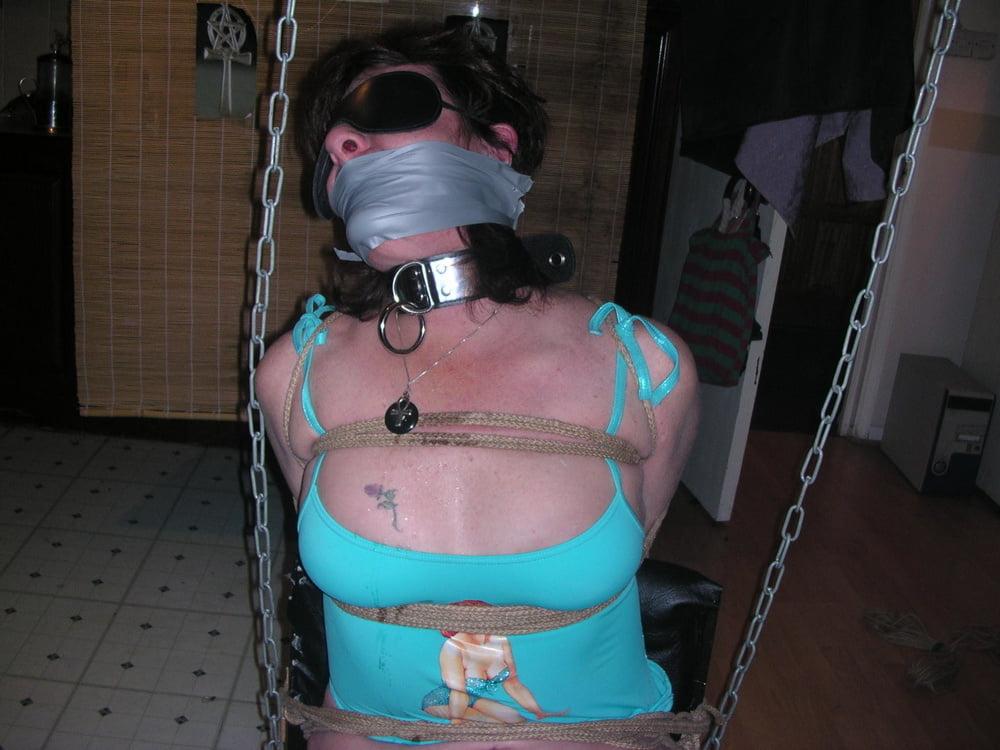 16P 710 - bdsm bondage tied amateur - gefesselt u. gebunden