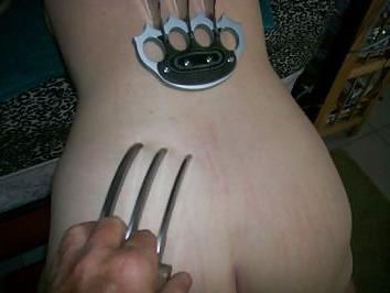 9P BDSM Knife Play