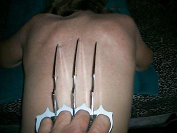 9P BDSM Knife Play