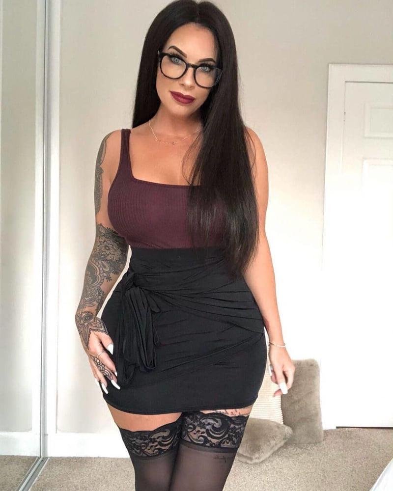 25P black stockings nylon pantyhose sexy legs 17
