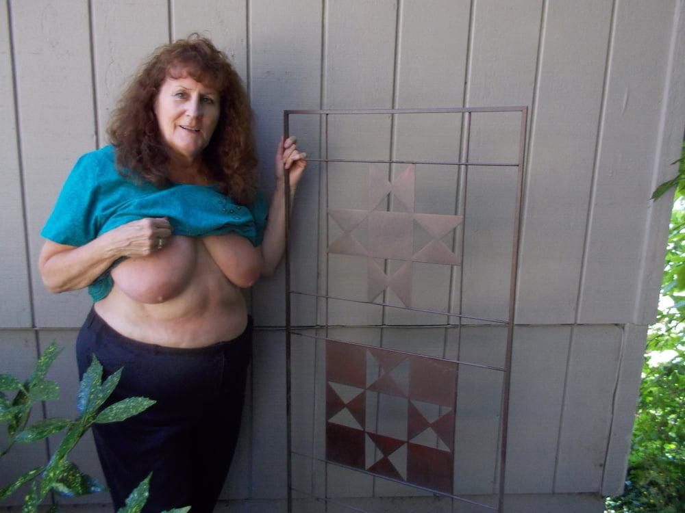 25P Get your tits out! Women flash their udders 1