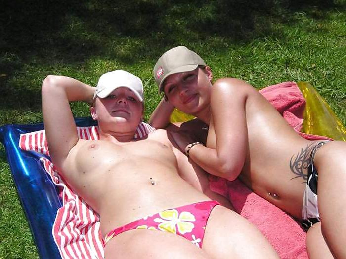 15P Nice beach, bikini and pool girls 10