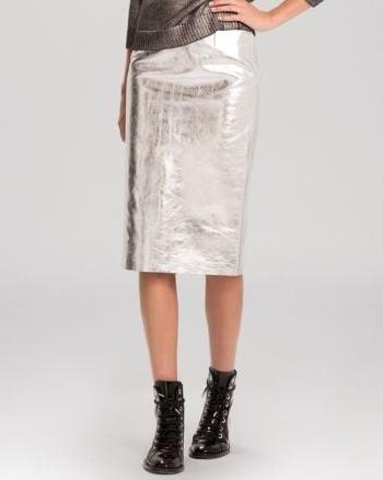 25P Metallic Coloured Leather Skirts 2 - by Redbull18