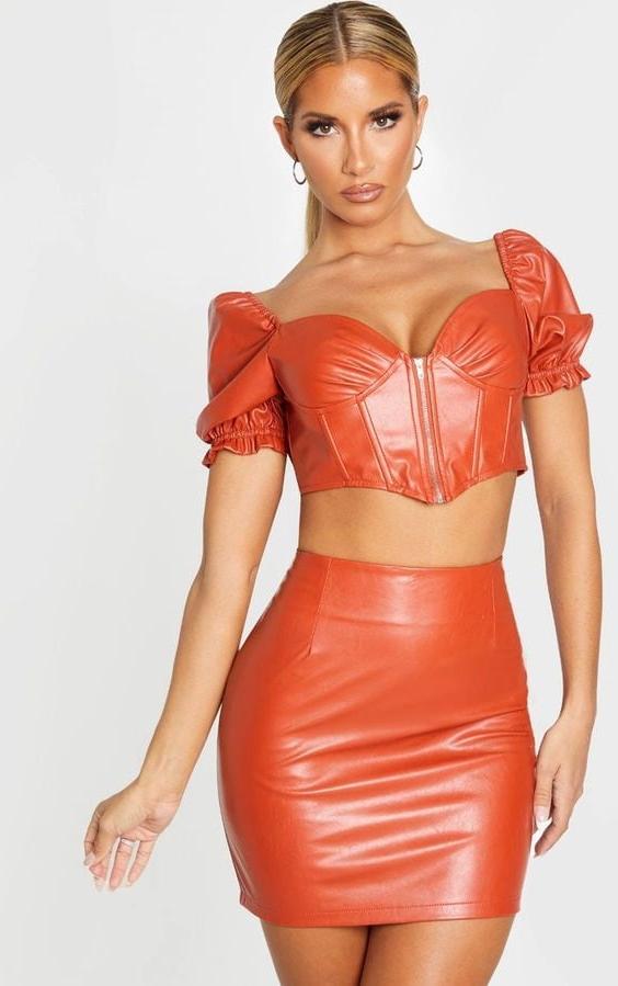 25P Different Coloured Leather Skirts 3 - by Redbull18