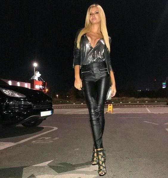 25P Black Leather Pants 7 - by Redbull18