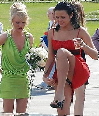 25P Beautiful Upskirt Babes  by Voyeur TROC