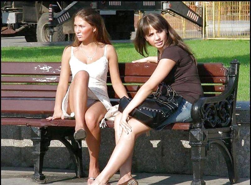 25P Beautiful Upskirt Babes  by Voyeur TROC