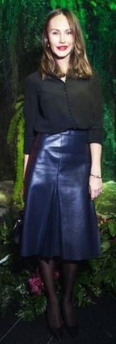 25P Blue Leather Skirt 3 - by Redbull18
