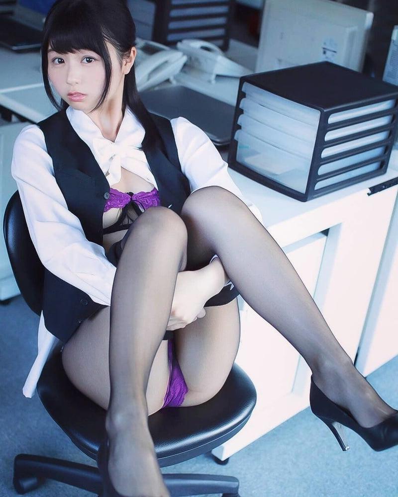 24P black stockings nylon pantyhose sexy legs 10