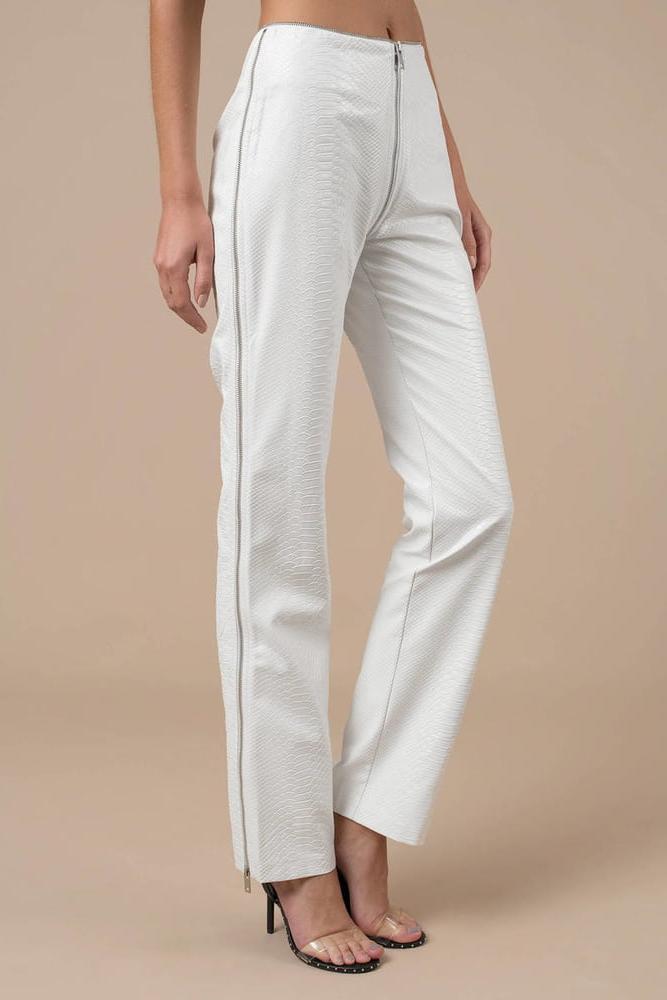 22P White Leather Pants 3 - by Redbull18