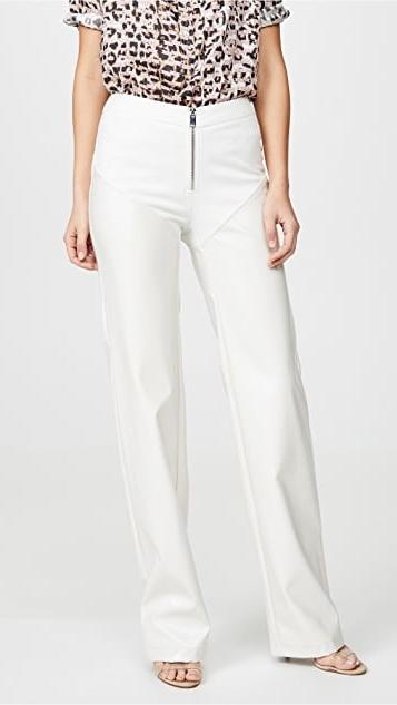 22P White Leather Pants 3 - by Redbull18