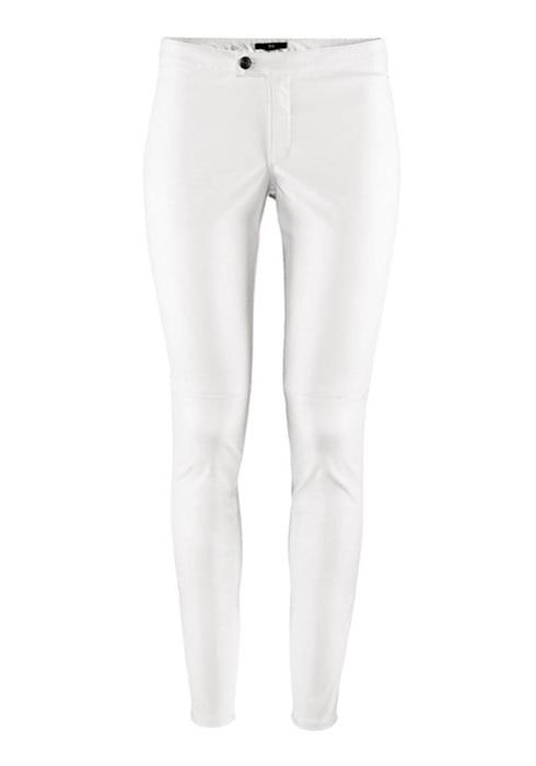 22P White Leather Pants 3 - by Redbull18
