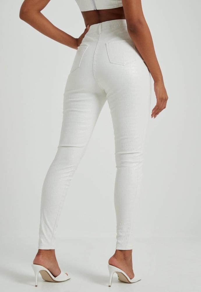 22P White Leather Pants 3 - by Redbull18