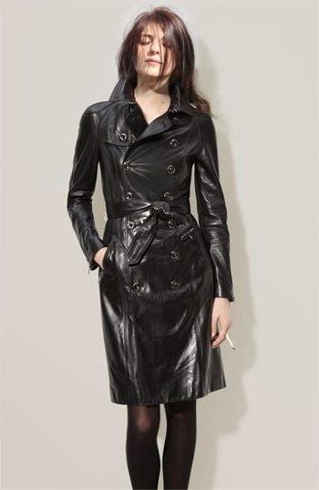 25P Black Leather Coat 6 - by Redbull18