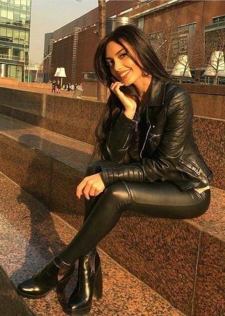 25P Black Leather Pants 6 - by Redbull18