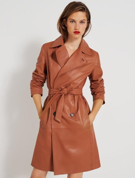 25P Brown Leather Coat 3 - by RedBull18