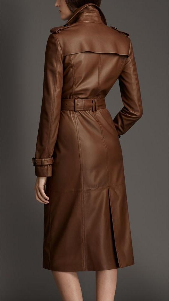25P Brown Leather Coat 3 - by RedBull18