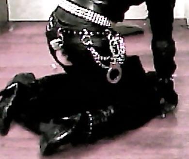 11P Leather Jerkoff Session