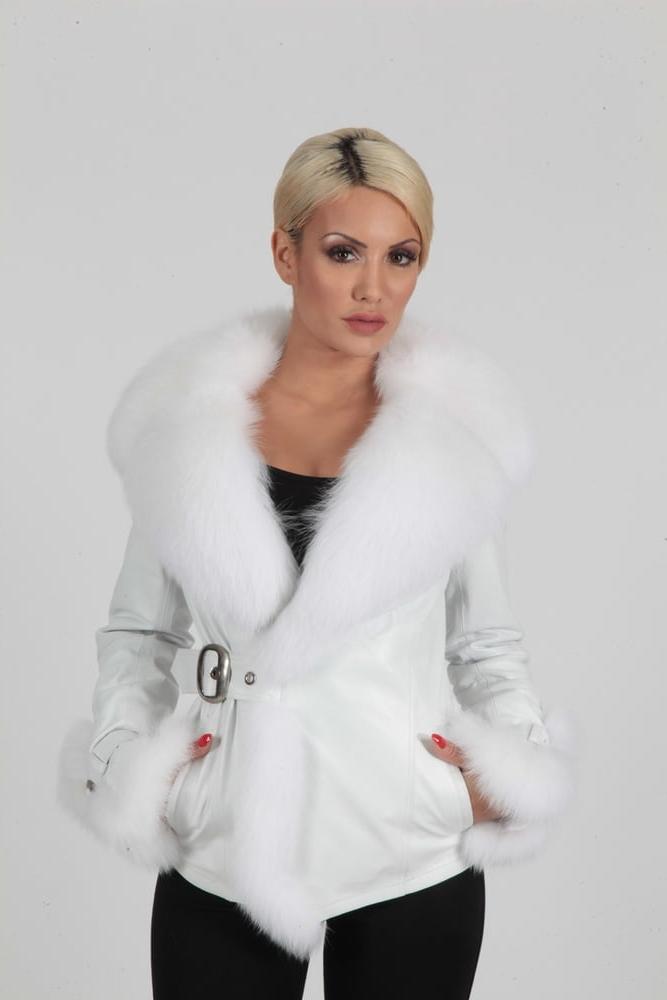 16P White Leather Coat 2 - by Redbull18