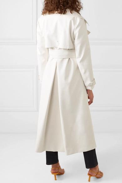 16P White Leather Coat 2 - by Redbull18