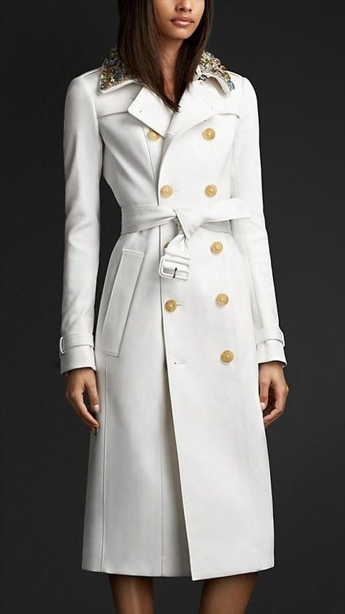 16P White Leather Coat 2 - by Redbull18