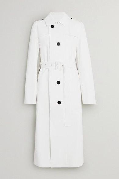 16P White Leather Coat 2 - by Redbull18