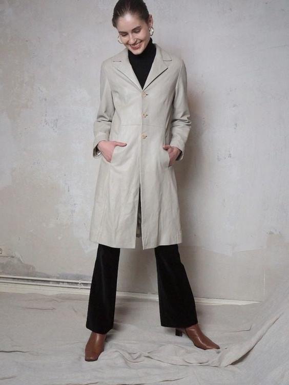 16P White Leather Coat 2 - by Redbull18