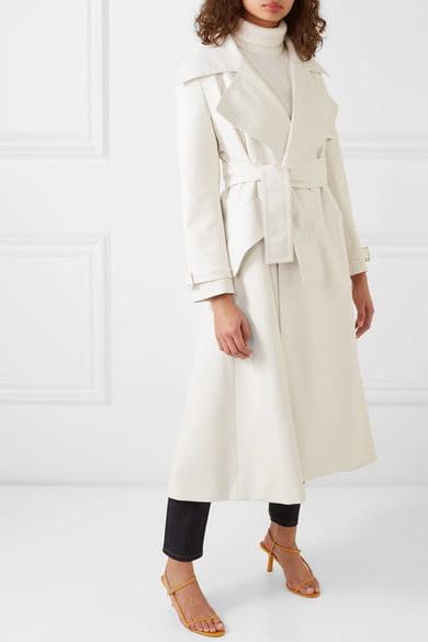 16P White Leather Coat 2 - by Redbull18