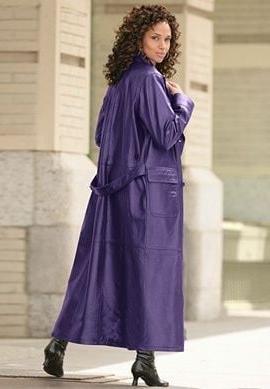 17P Purple and Pink Leather Coat 2 - by Redbull18