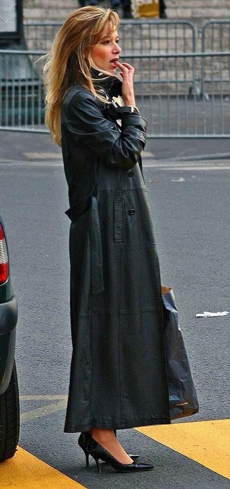 25P Black Leather Coat 5 - by Redbull18