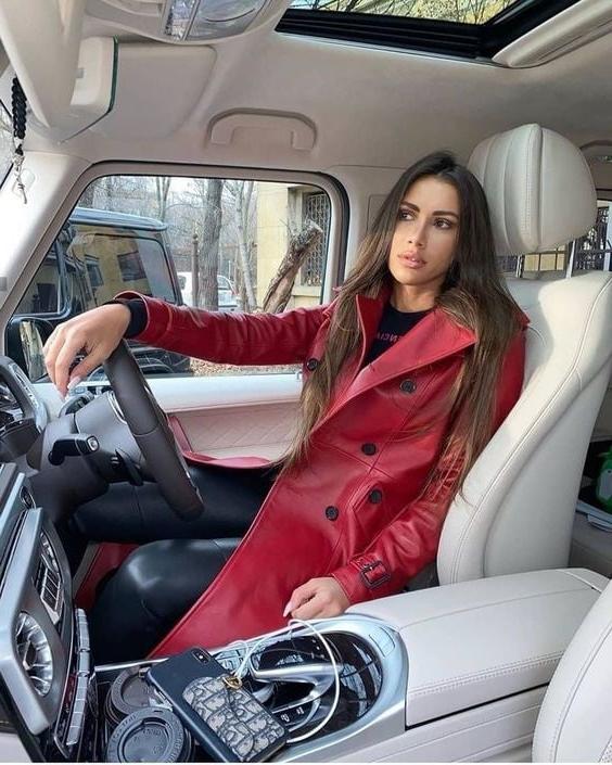 25P Red Leather Coat 4 - by RedBull18