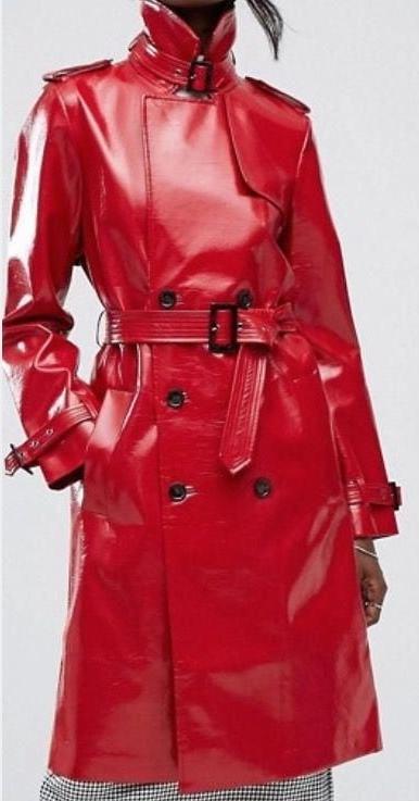 25P Red Leather Coat 4 - by RedBull18