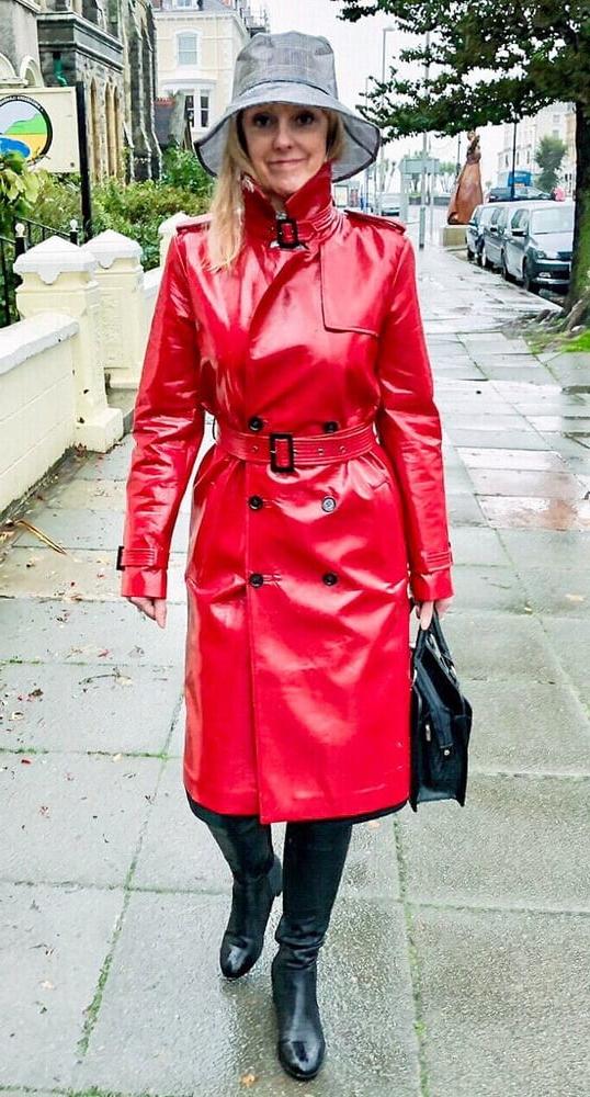 25P Red Leather Coat 4 - by RedBull18