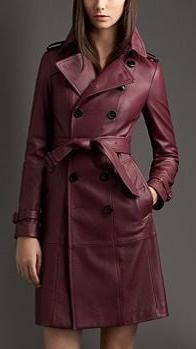 25P Red Leather Coat 4 - by RedBull18