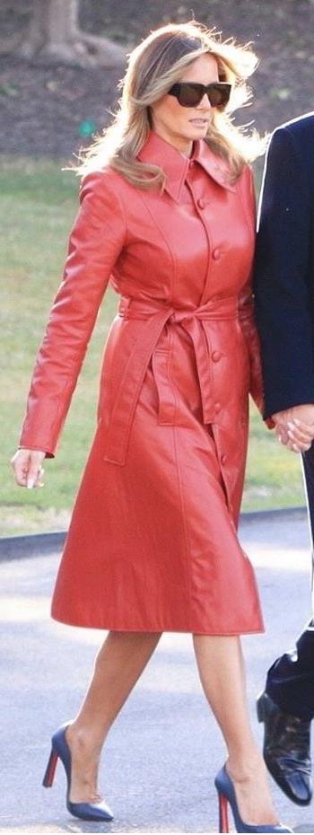 25P Red Leather Coat 4 - by RedBull18