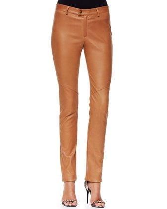 25P Brown Leather Pants 3 - by Redbull18