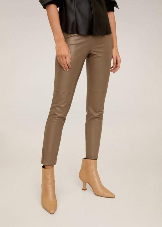 25P Brown Leather Pants 3 - by Redbull18