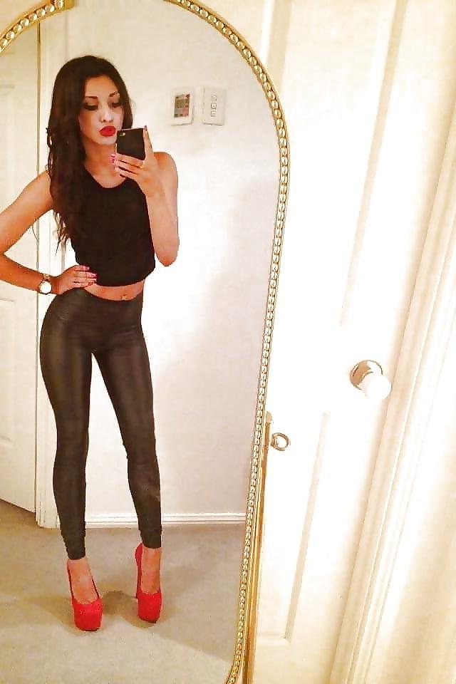 25P Brown Leather Pants 3 - by Redbull18