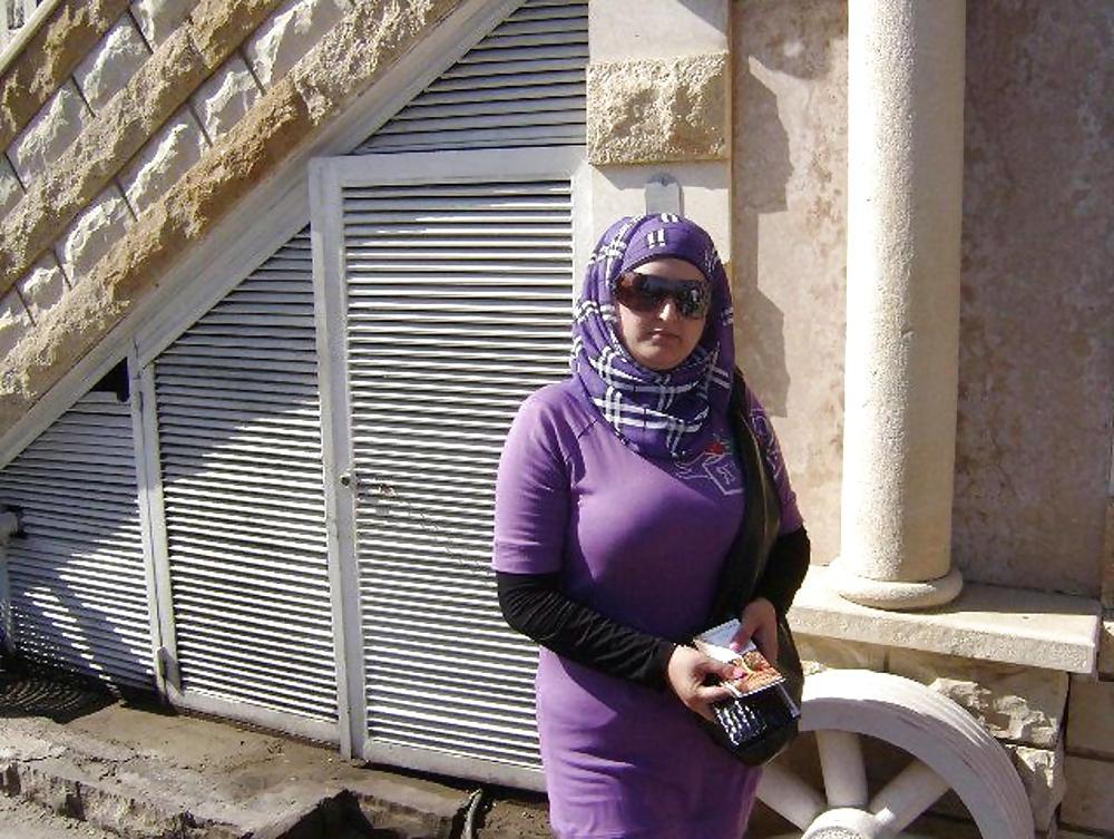 14P Arab woman with big chest