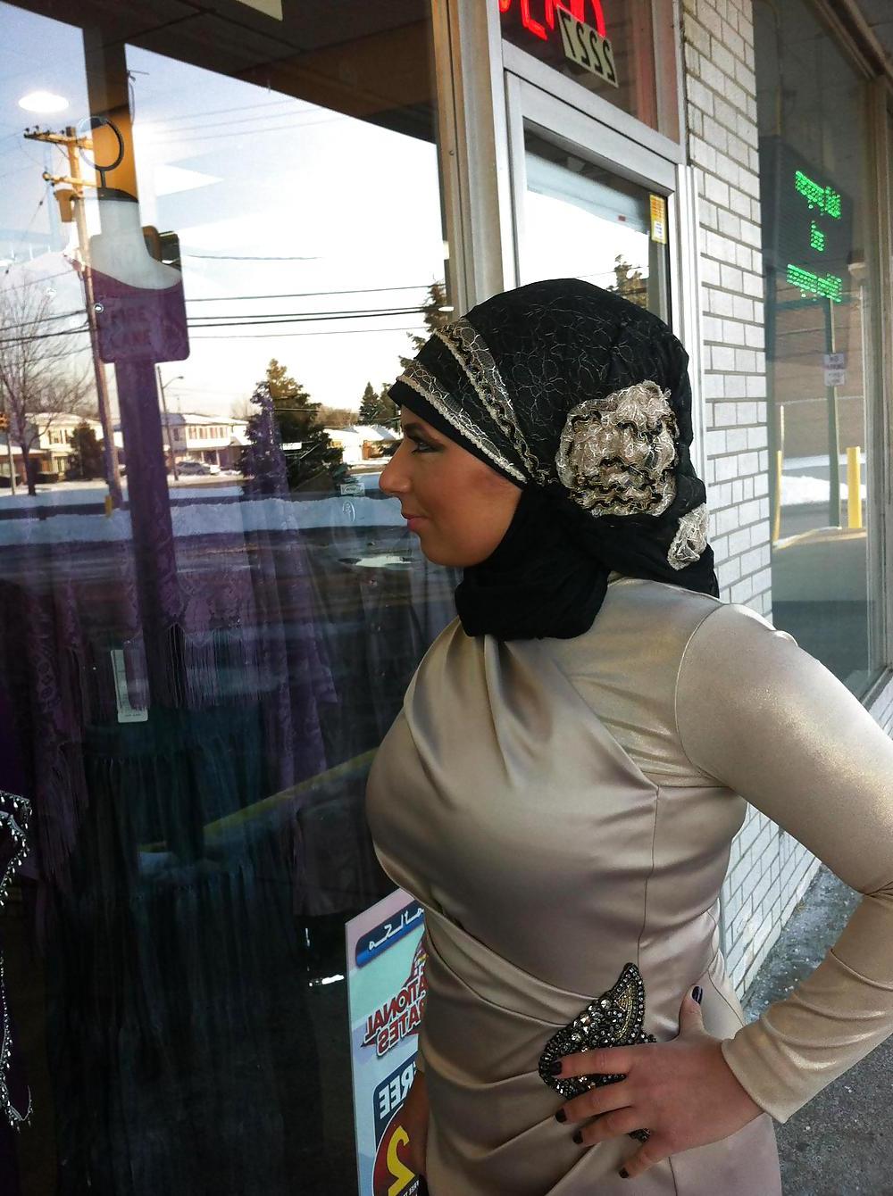 14P Arab woman with big chest