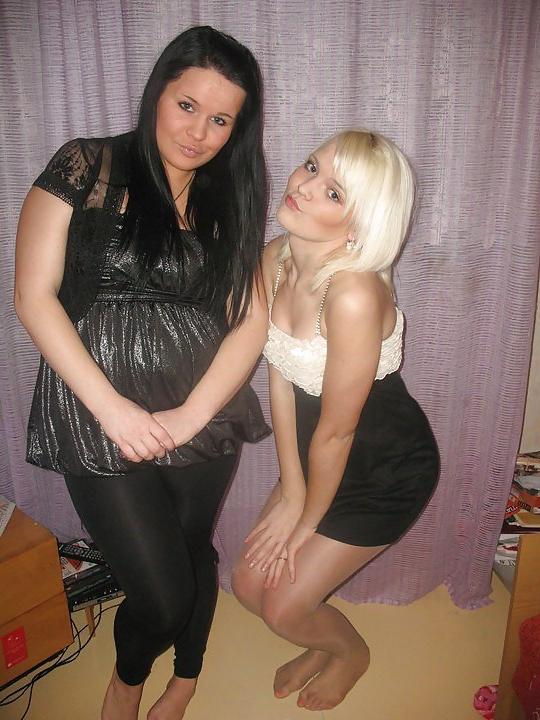 12P Party-Teenager in Nylon