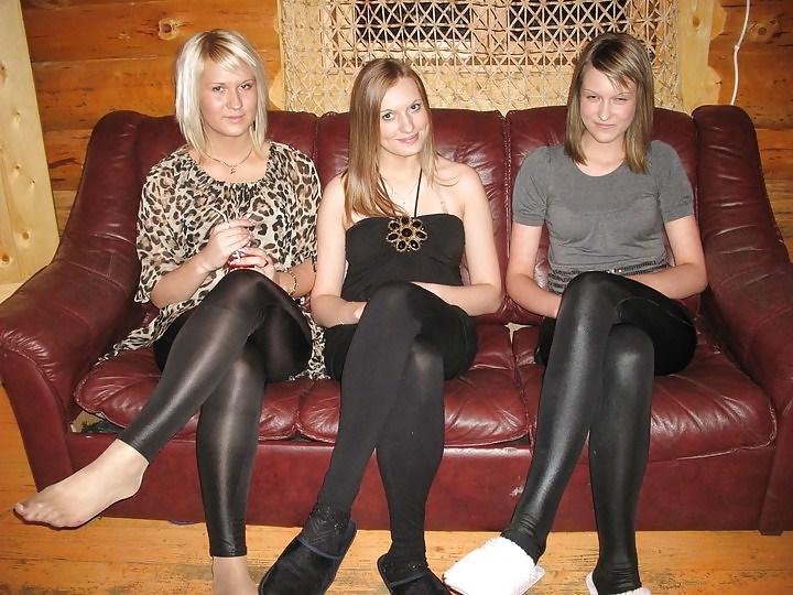 12P Party-Teenager in Nylon