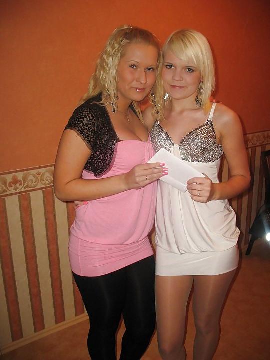12P Party-Teenager in Nylon