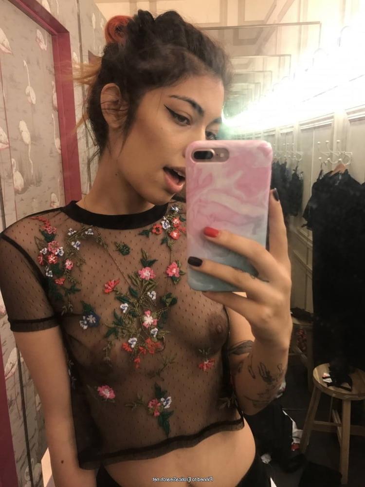 25P See through her outfit #33