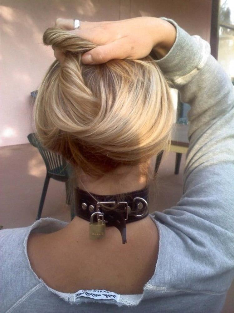 25P Frauen mit Halsband (Collar) #7