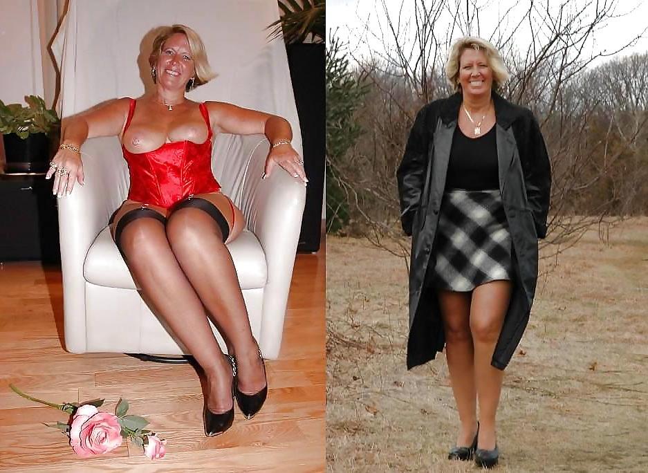 25P Mature Dressed Undressed Beauties