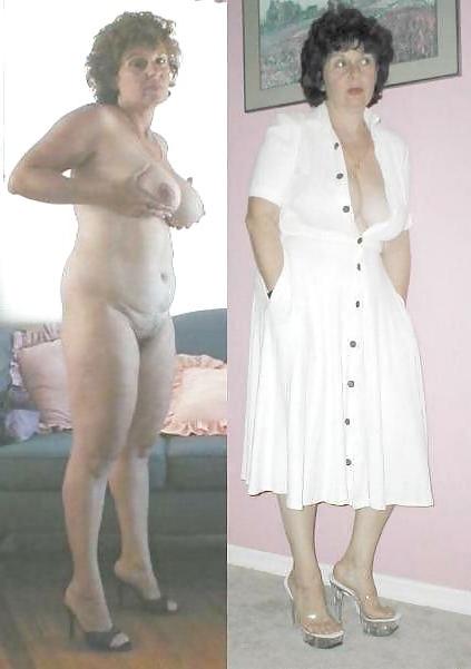 25P Mature Dressed Undressed Beauties