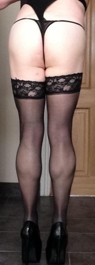 13P stunning long legs in 6 inch heels
